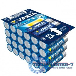 Baterie alkaliczne VARTA R6 (AA) 24 sztuk HIGH ENERGY