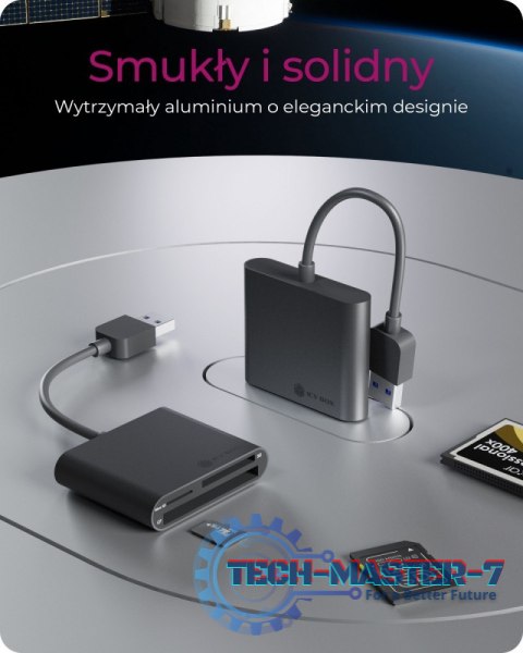 Czytnik kart IB-CR301-U3 USB 3.0 Czytnik kart IB-CR301-U3 USB 3.0
