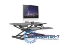 Ergonomiczna nakładka na biurko, powierzchnia robocza: 950x615x106-460mm, regulowana, czarna