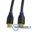 Kabel HDMI 2.0 Ultra HD 4Kx2K, 3D, Ethernet,7.5m