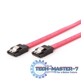 Kabel Serial ATA metalowy zatrzask 30cm