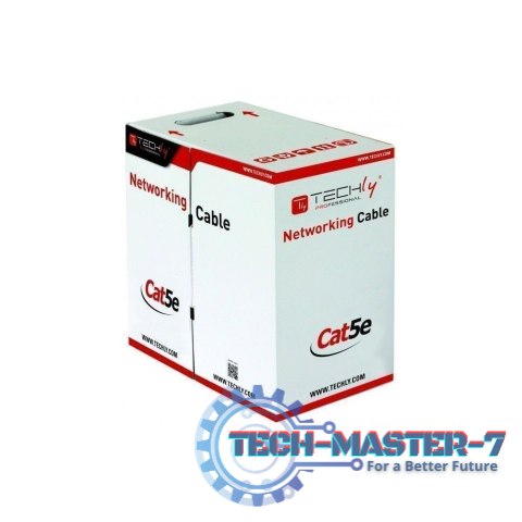 Kabel skrętka zewnętrzna F/UTP Cat5e 4x2 drut CCA 305m czarny Kabel skrętka zewnętrzna F/UTP Cat5e 4x2 drut CCA 305m czarny