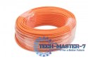 Kabel teleinformatyczny instalacyjny DIGITUS kat.7, S/FTP, Dca, drut, AWG 23/1, LSOH, 100m, pomarańczowy