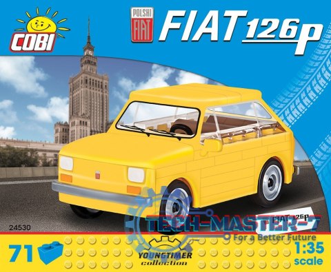 Klocki 71 elementów Polski Fiat 126P Klocki 71 elementów Polski Fiat 126P