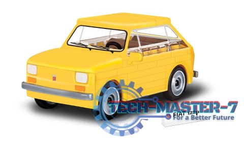 Klocki 71 elementów Polski Fiat 126P Klocki 71 elementów Polski Fiat 126P