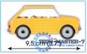 Klocki 71 elementów Polski Fiat 126P