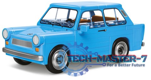 Klocki 72 elementów Trabant 601 Klocki 72 elementów Trabant 601