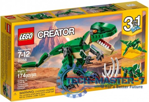 Klocki Creator 31058 Potężne dinozaury