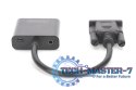 Konwerter/adapter audio-video VGA do HDMI, 1080p FHD, z audio 3.5mm MiniJack