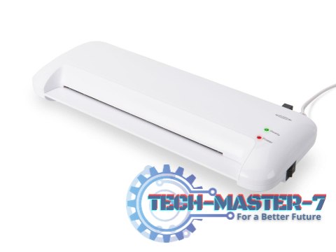 Laminator A4, prędkość: 400mm/min., grubość: 80-125 mikronów, biały