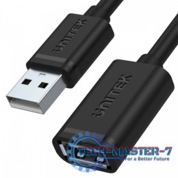 Przedłużacz USB 2.0 AM-AF, 0.5m; Y-C447GBK