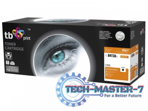 Toner do OKI B412/B432 TO-B412AN BK 100% nowy