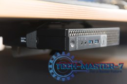 Uchwyt do montażu komputerów MiniPC za monitorem, VESA 75x75, 100x100, max. obciążenie: 5kg