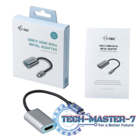 Adapter USB-C do HDMI, 4K Ultra HD 60Hz kompatybilny z Thunderbolt 3 Adapter USB-C do HDMI, 4K Ultra HD 60Hz kompatybilny z Thunderbolt 3
