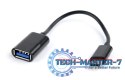 Adapter USB Typ-C męski do USB Typ-A żeński