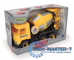 Betoniarka żółta 38 cm Middle Truck w kartonie