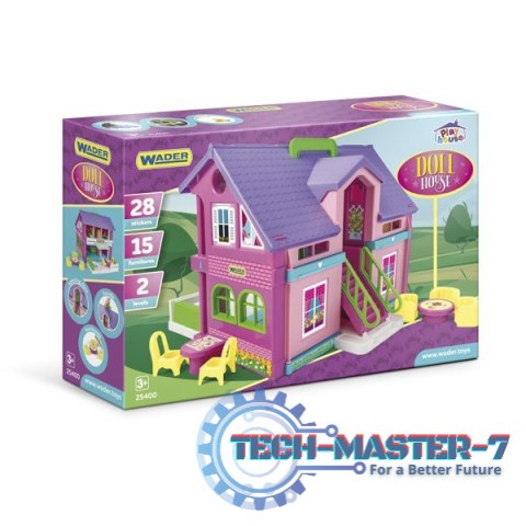 Domek dla lalek 37 cm Play House pudełko Domek dla lalek 37 cm Play House pudełko