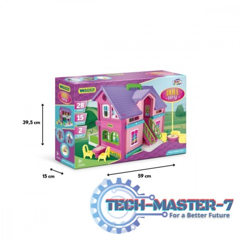 Domek dla lalek 37 cm Play House pudełko Domek dla lalek 37 cm Play House pudełko