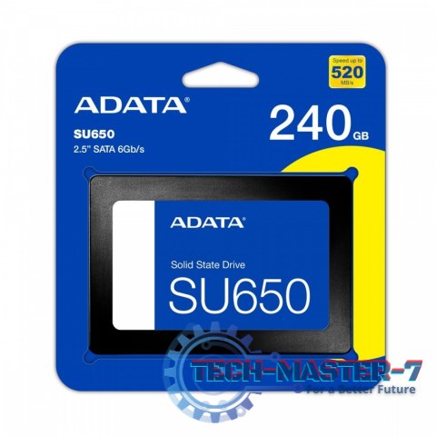 Dysk SSD Ultimate SU650 240GB 2.5 S3 3D TLC Retail Dysk SSD Ultimate SU650 240GB 2.5 S3 3D TLC Retail