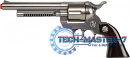 Gonher 121/0 Metalowy rewolwer kowbojski