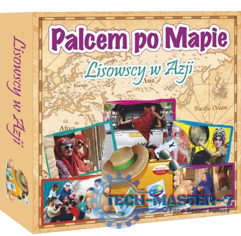 Gra Palcem po mapie - Lisowscy w Azji