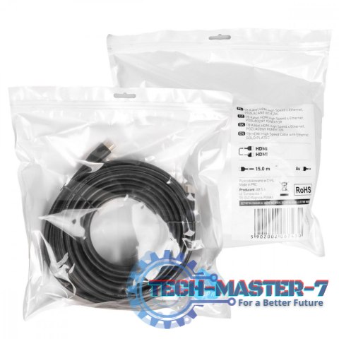 Kabel HDMI v2.0 10m. pozłacany Kabel HDMI v2.0 10m. pozłacany