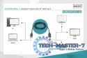 Kabel adapter DisplayPort 1.2 z zatrzaskiem 4K 60Hz UHD Typ DP/HDMI A M/M czarny 3m