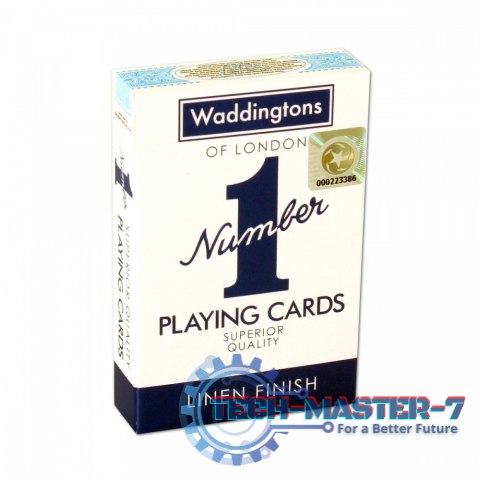 Karty Waddingtons No.1 Czerwone/Niebieskie Karty Waddingtons No.1 Czerwone/Niebieskie