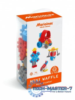 Klocki waffle mini 70 sztuk chłopiec