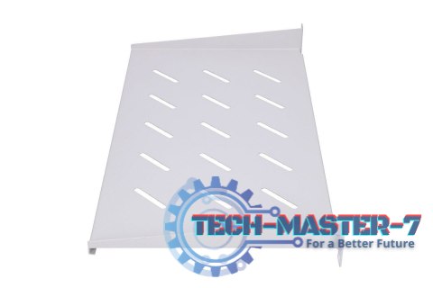 Półka rack 1U do szaf wiszących szara 25 cm Półka rack 1U do szaf wiszących szara 25 cm