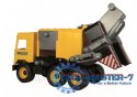 Śmieciarka żółta 42 cm Middle Truck w kartonie