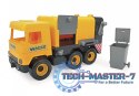 Śmieciarka żółta 42 cm Middle Truck w kartonie