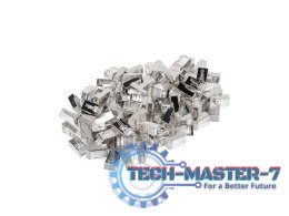 Wtyk sieciowy RJ45 8P8C kat.5E FTP (100szt) do linki i do drutu