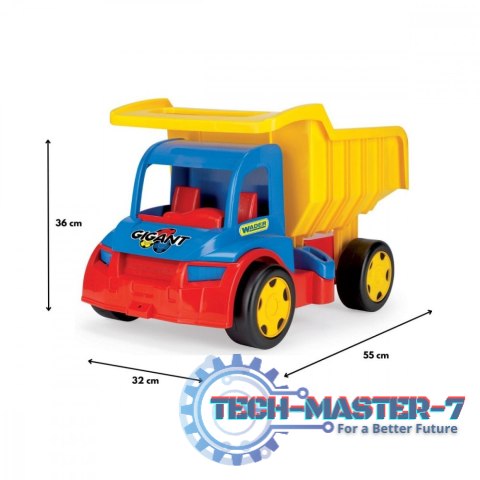 Wywrotka 55 cm Gigant Truck pudełko Wywrotka 55 cm Gigant Truck pudełko