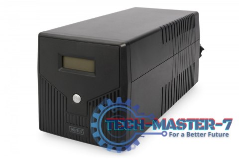Zasilacz awaryjny UPS Line-Ineractive LCD, 2000VA/1200W, 2x12V/9Ah, AVR, 4xSCHUKO, USB, RS232, RJ45