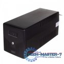 Zasilacz awaryjny UPS Line-Ineractive LED, 1000VA/600W, 2x12V/7Ah, AVR, 4xSCHUKO, USB, RS232, RJ45