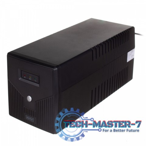 Zasilacz awaryjny UPS Line-Ineractive LED, 1000VA/600W, 2x12V/7Ah, AVR, 4xSCHUKO, USB, RS232, RJ45 Zasilacz awaryjny UPS Line-Ineractive LED, 1000VA/600W, 2x12V/7Ah, AVR, 4xSCHUKO, USB, RS232, RJ45