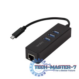 Adapter Gigabit Ethernet do USB 3.0 z hubem USB