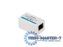 Adapter złączka sieciowa RJ45 x2 kat.5e