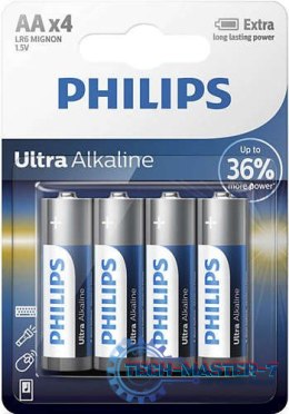 Baterie Ultra Alkaline AA 4szt. blister