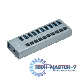 Hub USB3.0 z ładowaniem, 10 portów