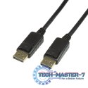 Kabel DisplayPort 1.2 M/M, 4K2K, 5m, czarny