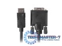 Kabel DisplayPort - DVI-D(24+1) M/M 3m czarny