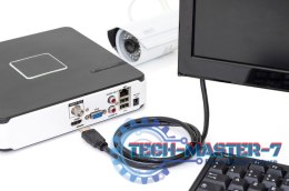 Kabel połączeniowy HDMI HighSpeed z Ethernetem 4K 60Hz UHD Typ HDMI A/HDMI A M/M czarny 5m