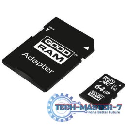 Karta pamięci microSD 64GB CL10 UHS I + adapter