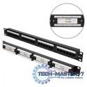 Patchpanel 24 porty CAT6 UTP V2
