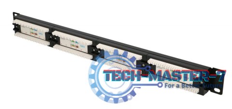 Patchpanel 24 porty CAT6 UTP V2 Patchpanel 24 porty CAT6 UTP V2