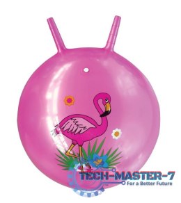 Piłka do skakania z rogami Flaming 45 cm