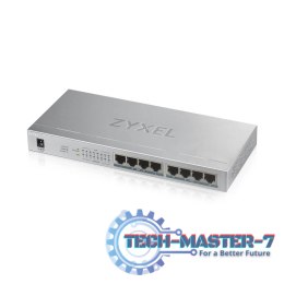 Przełącznik GS1008-HP 8 Port Gigabit PoE+ unmanaged desktop 60W