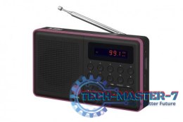 Radio Pliszka USB, FM czarne